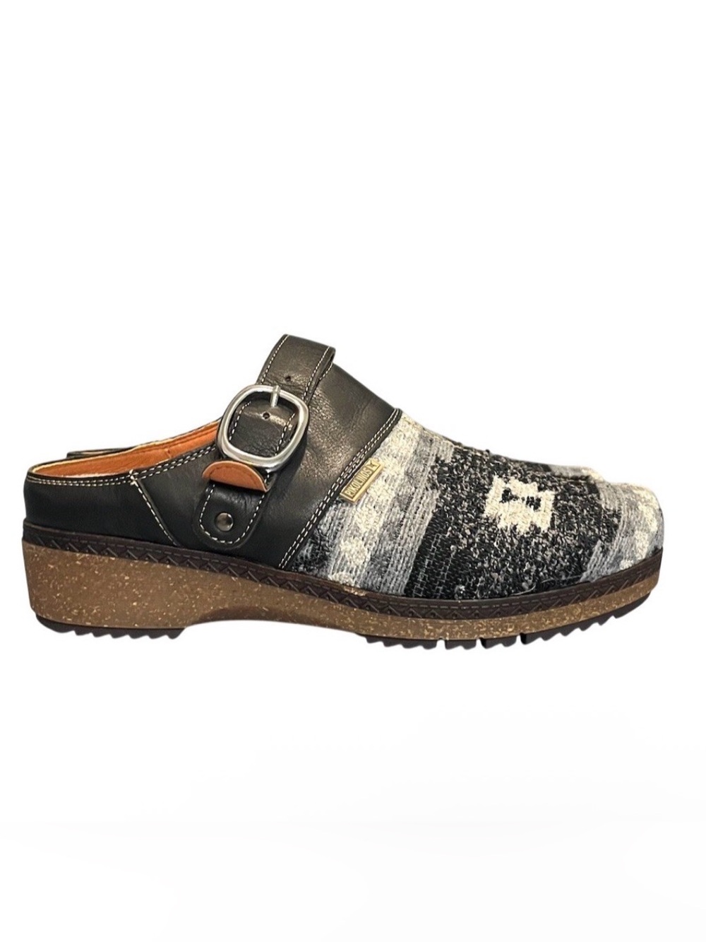 Pikolinos Granada Women’s 8.5 Mules Clog Shoes Comfort Fall Western Aztec